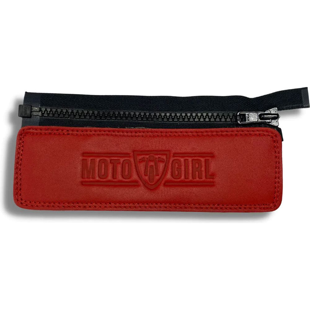 MotoGirl Ladies Jacket Belt Connector Red - ThrottleChimp