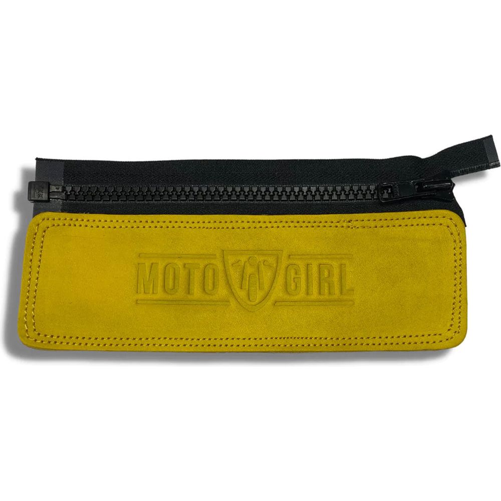 MotoGirl Ladies Jacket Belt Connector Yellow - ThrottleChimp