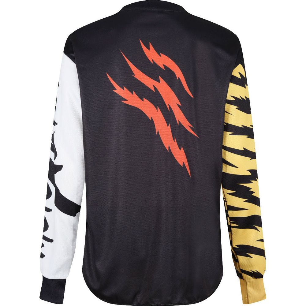 MotoGirl MX Ladies Jersery Tiger Black (Image 2) - ThrottleChimp