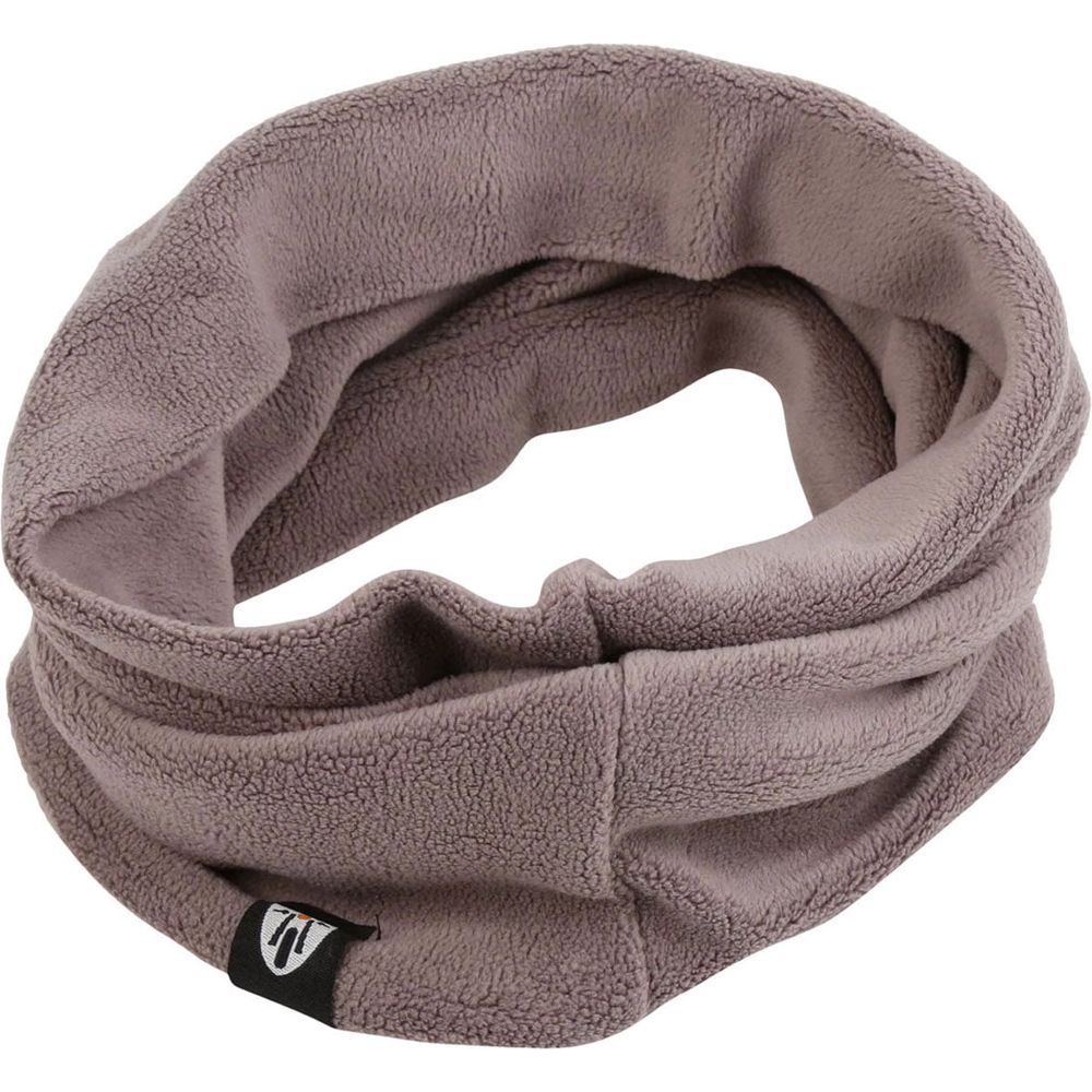 MotoGirl Fleece Ladies Neck Warmer Grey - ThrottleChimp