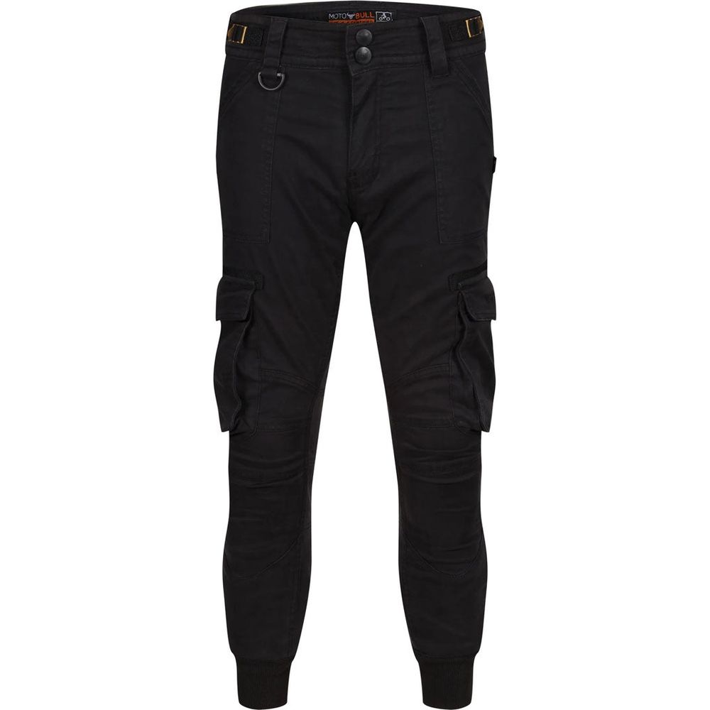 MotoBull Ryan Cargo Trouser Black - ThrottleChimp