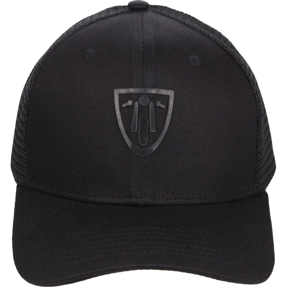 MotoGirl Ladies Shield Cap Black (Image 2) - ThrottleChimp