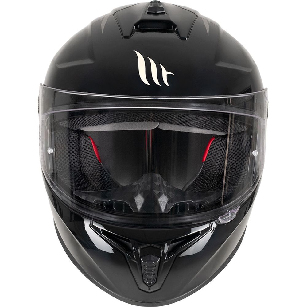 MT Draken Full Face Helmet Gloss Black With DD Chinstrap FREE 1 YEAR Returns, FREE UK Delivery | ThrottleChimp