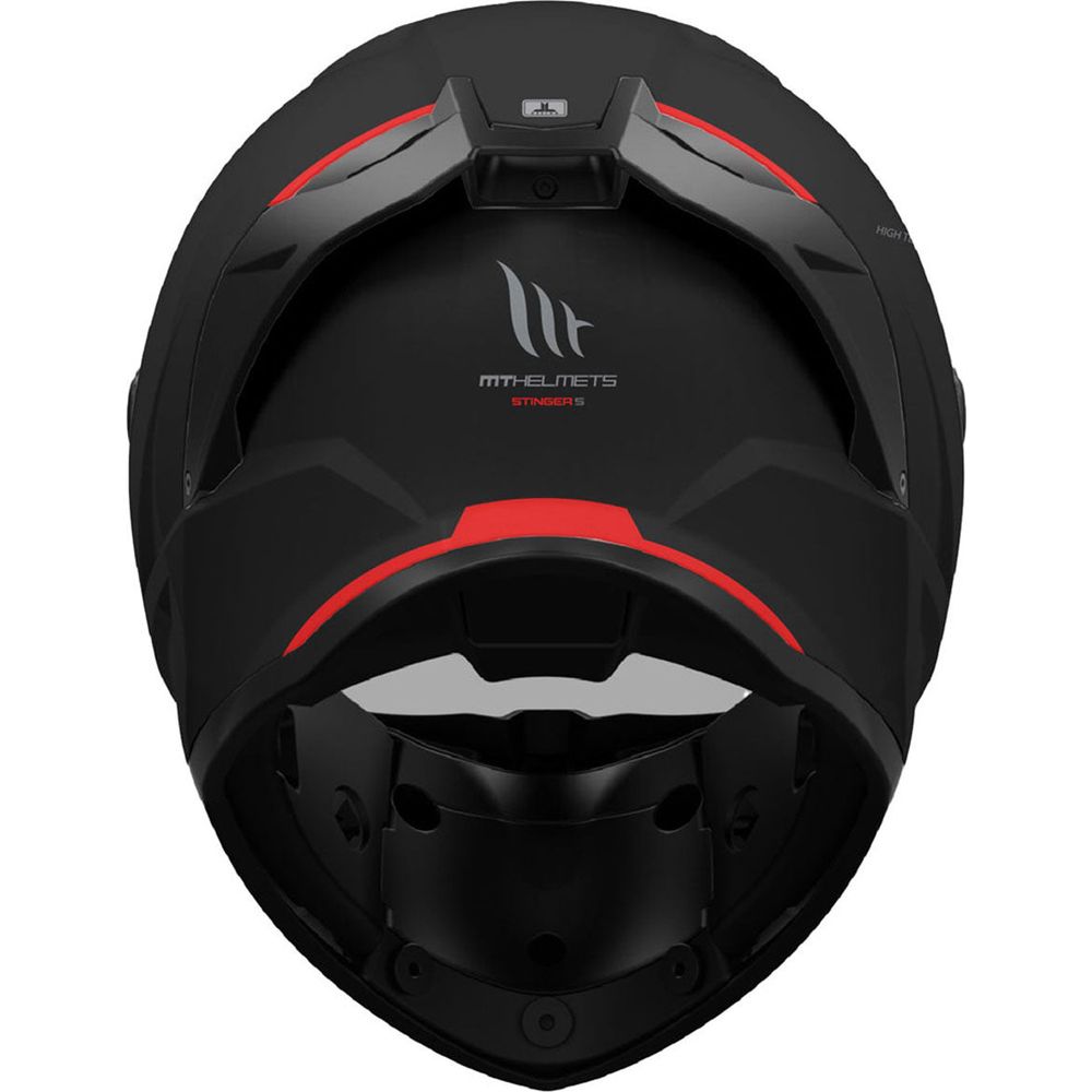 MT Stinger 2 A1 Full Face Helmet Matt Black (Image 6) - ThrottleChimp