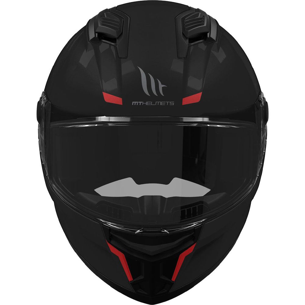 MT Stinger 2 Full Face Helmet Gloss Black With DD Ring (Image 2) - ThrottleChimp