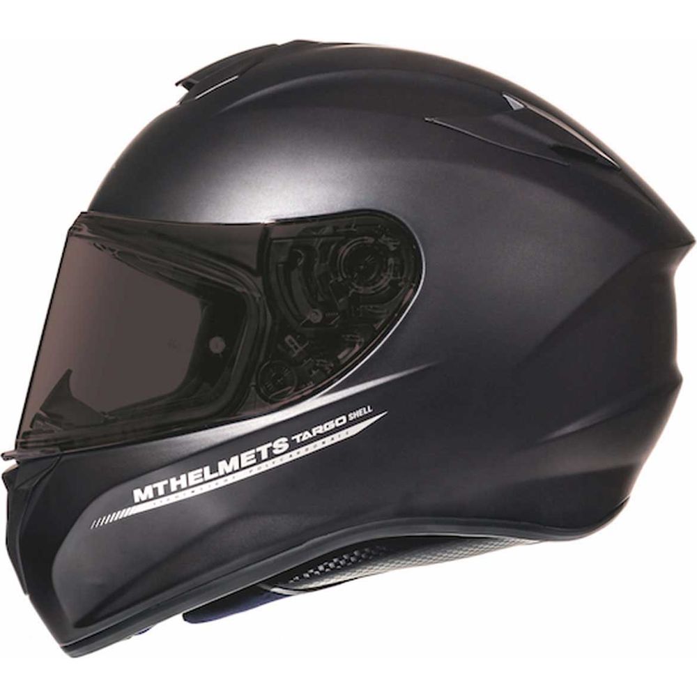 MT Targo Solid Full Face Helmet Matt Black FREE 1 YEAR Returns, FREE UK Delivery | ThrottleChimp