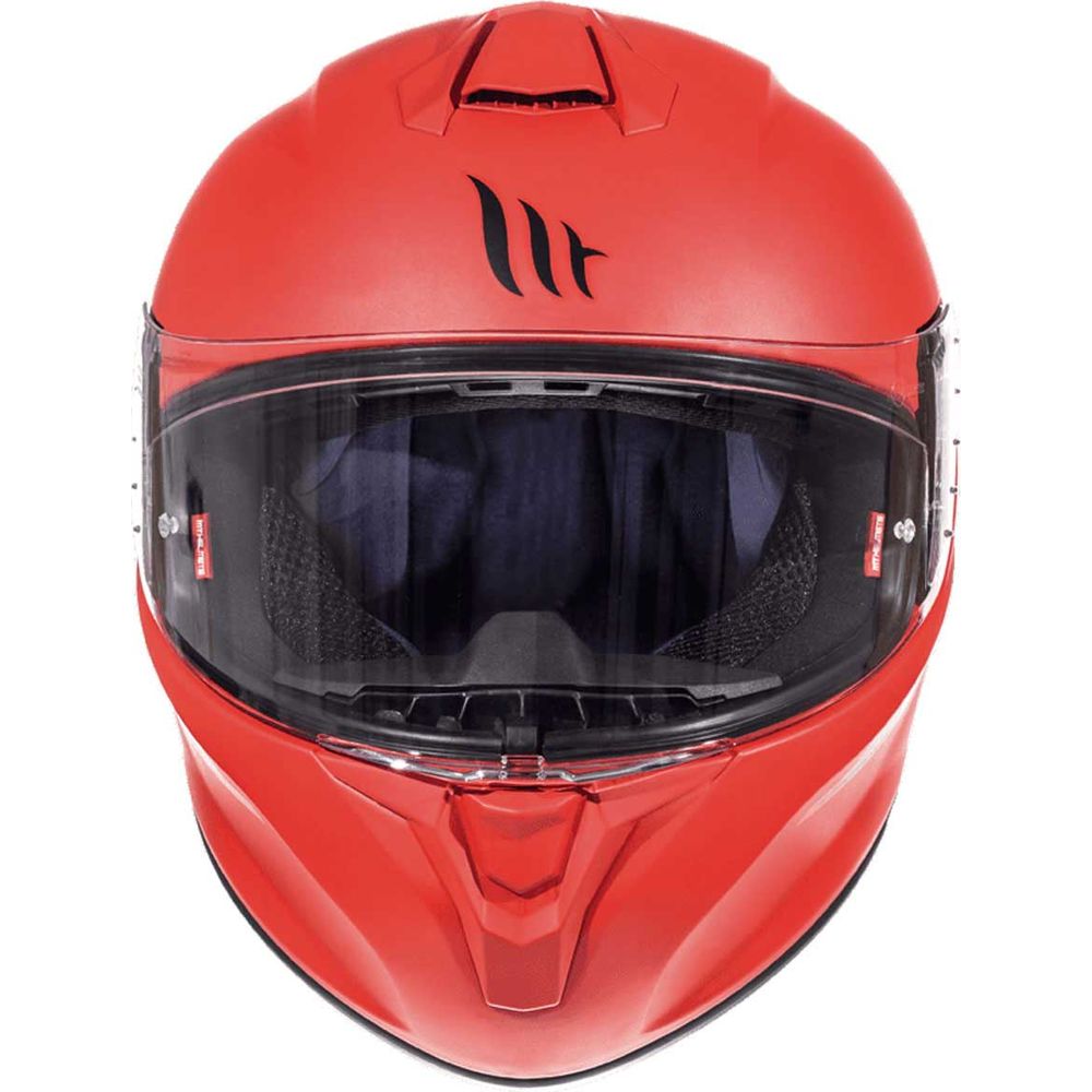 MT Targo Solid Full Face Helmet Matt Red FREE 1 YEAR Returns, FREE UK Delivery | ThrottleChimp