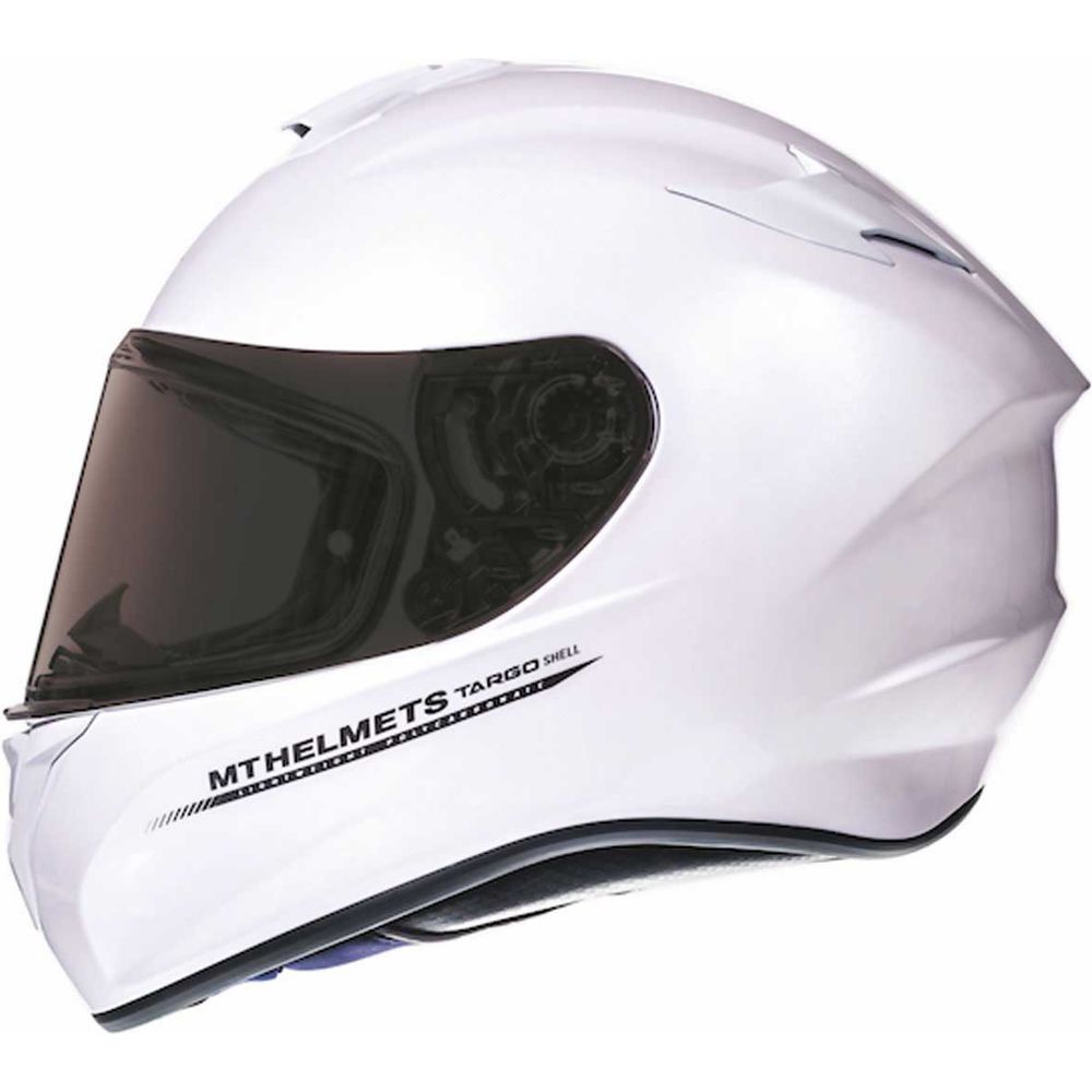 MT Targo Full Face Helmet Pearl White FREE 1 YEAR Returns, FREE UK Delivery | ThrottleChimp