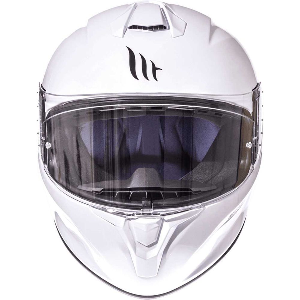 MT Targo Full Face Helmet Pearl White FREE 1 YEAR Returns, FREE UK Delivery | ThrottleChimp