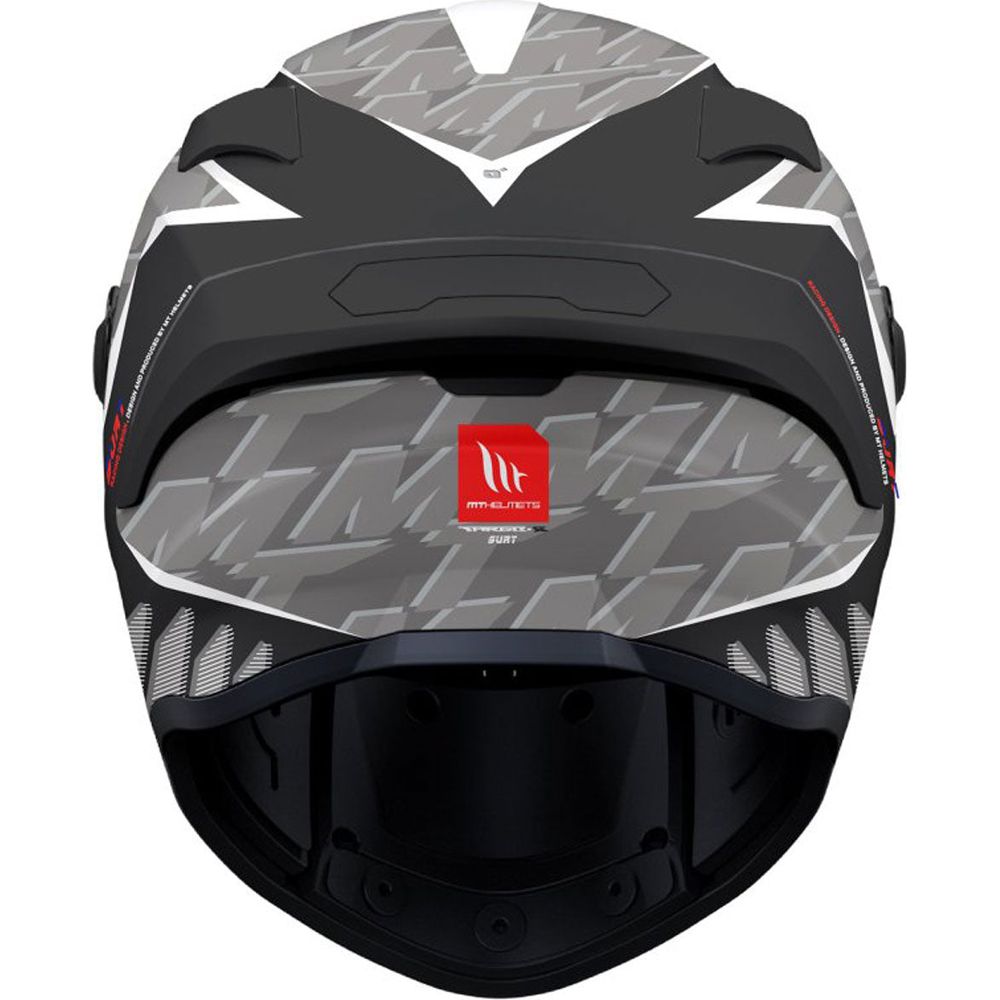 MT Targo S Surt B0 Full Face Helmet Matt Black / Grey FREE 1 YEAR Returns, FREE UK Delivery | ThrottleChimp