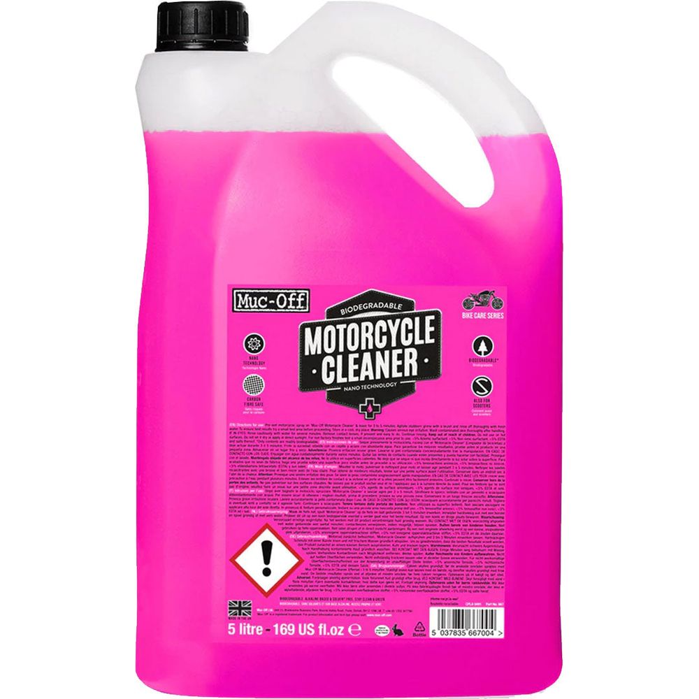 Muc-Off Nano Tech Motorcycle Cleaner - 5 Litres - ThrottleChimp