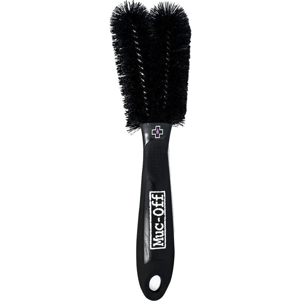 Muc-Off Two Prong Cleaning Brush Black - ThrottleChimp