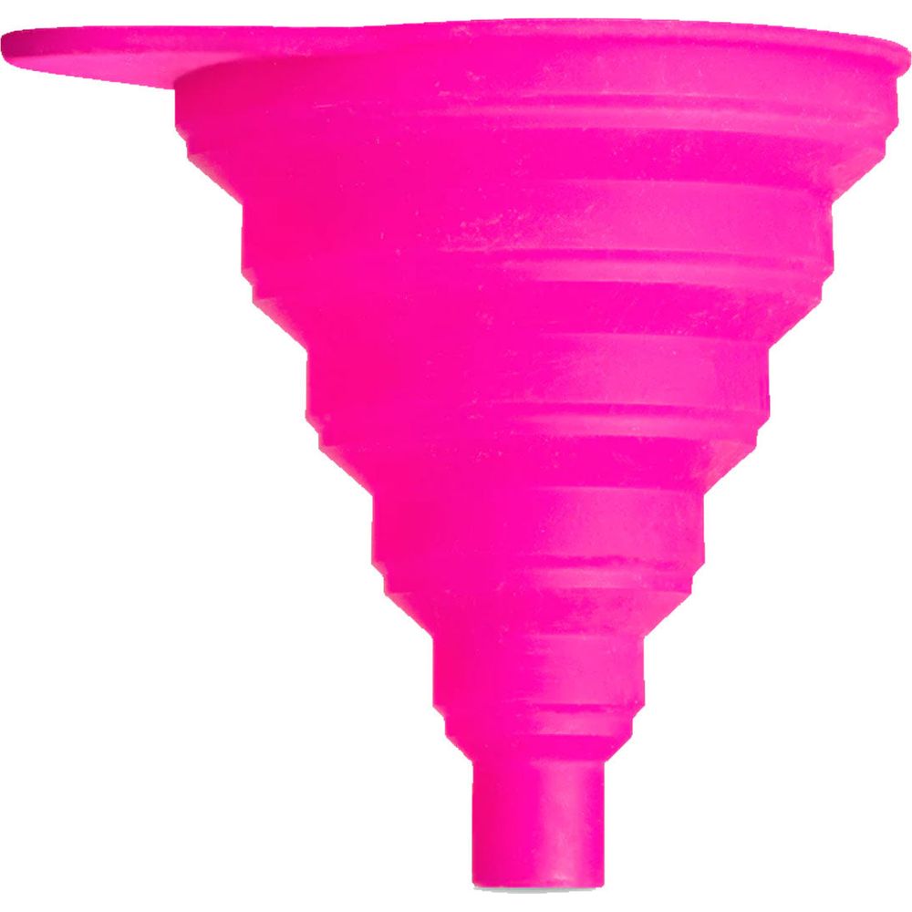 Muc-Off Collapsible Silicone Funnel Pink - ThrottleChimp