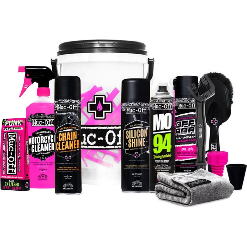 Muc-Off Deep Clean Bucket Kit For Powersports - ThrottleChimp