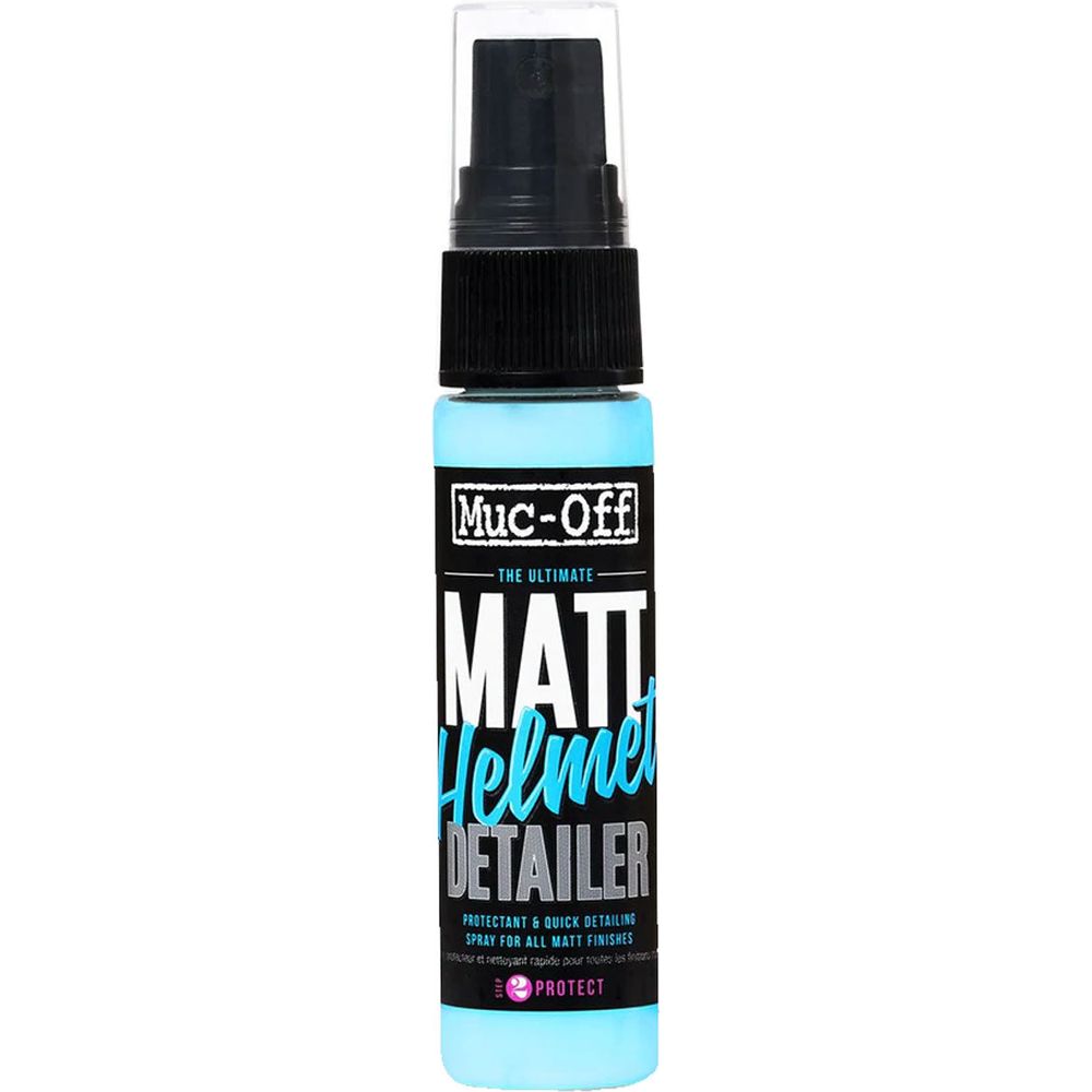 Muc-Off Matt Finish Detailer Spray For Helmet FREE 1 YEAR Returns, FREE UK Delivery | ThrottleChimp