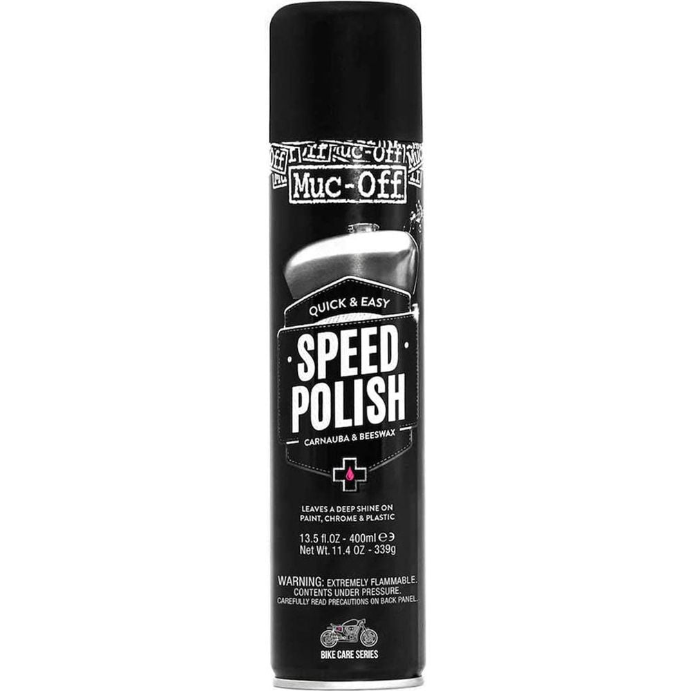 Muc-Off Motorcycle Speed Polish - 400ml FREE 1 YEAR Returns, FREE UK Delivery | ThrottleChimp