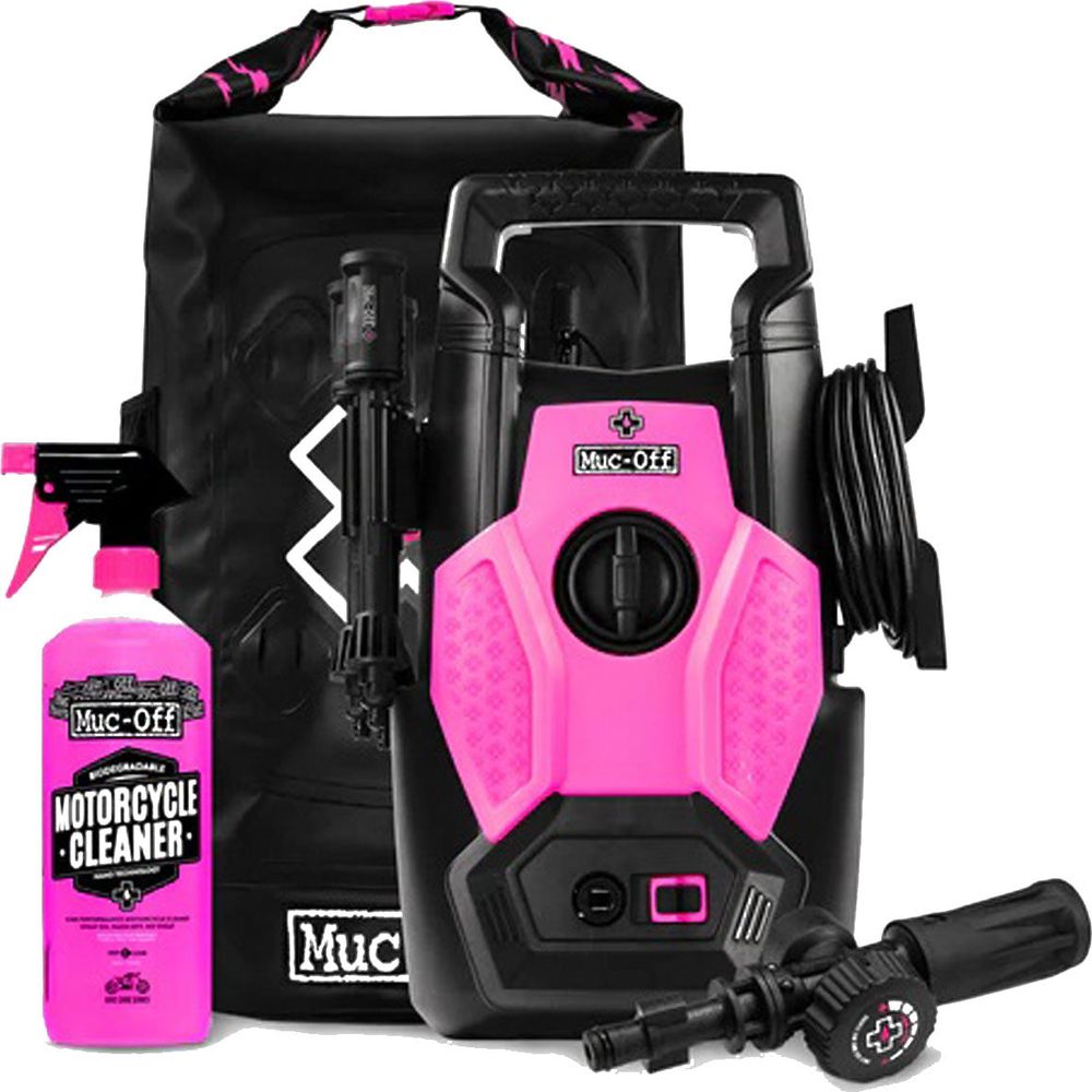 Muc-Off Motorcycle Pressure Washer With 1 Litre Nano Tech Cleaner - ThrottleChimp