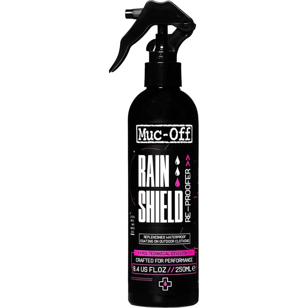 Muc-Off Rain Shield Clothing Reproofer Spray - ThrottleChimp