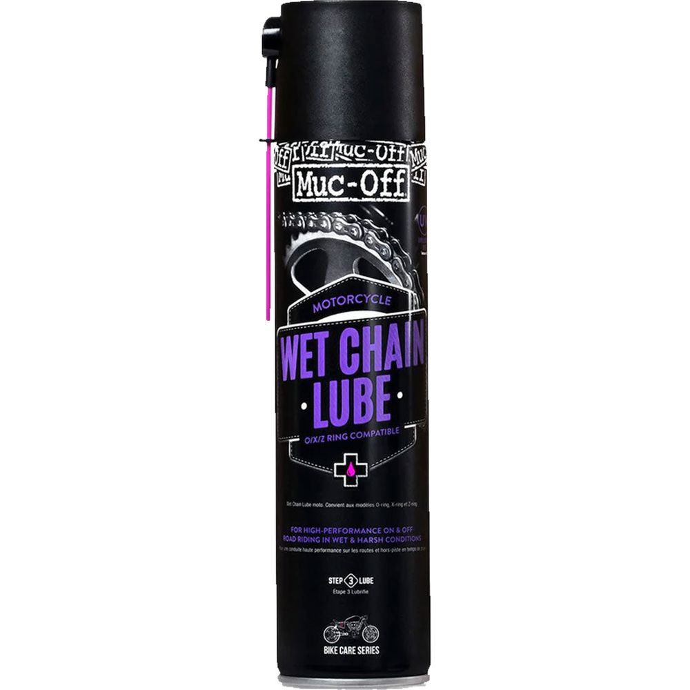 Muc-Off Wet Weather Motorcycle Chain Lube - 400ml - ThrottleChimp