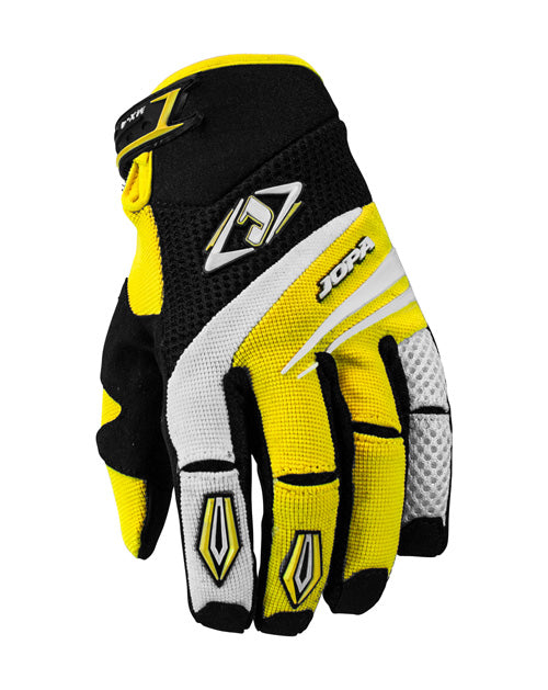 Jopa MX-4 MX Gloves Black / Yellow FREE 1 YEAR Returns, FREE UK Delivery | ThrottleChimp