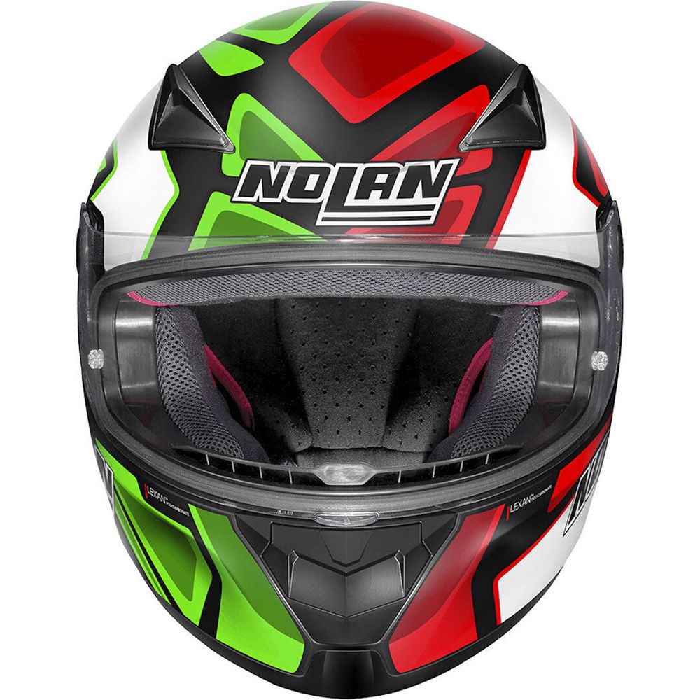 Nolan N60 5 Full Face Helmet Flat Black (Image 2) - ThrottleChimp