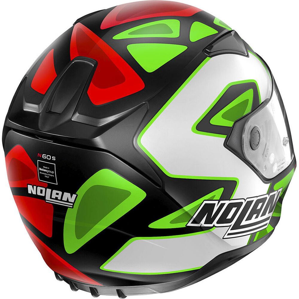 Nolan N60 5 Full Face Helmet Flat Black (Image 3) - ThrottleChimp