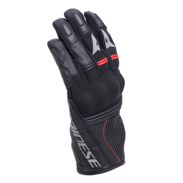 Dainese Namib Summer Textile Gloves Black / Black (Image 7) - ThrottleChimp