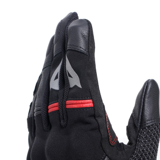 Dainese Namib Summer Textile Gloves Black / Black (Image 8) - ThrottleChimp