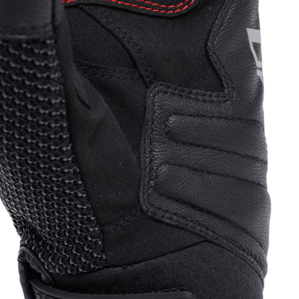 Dainese Namib Summer Textile Gloves Black / Black (Image 10) - ThrottleChimp