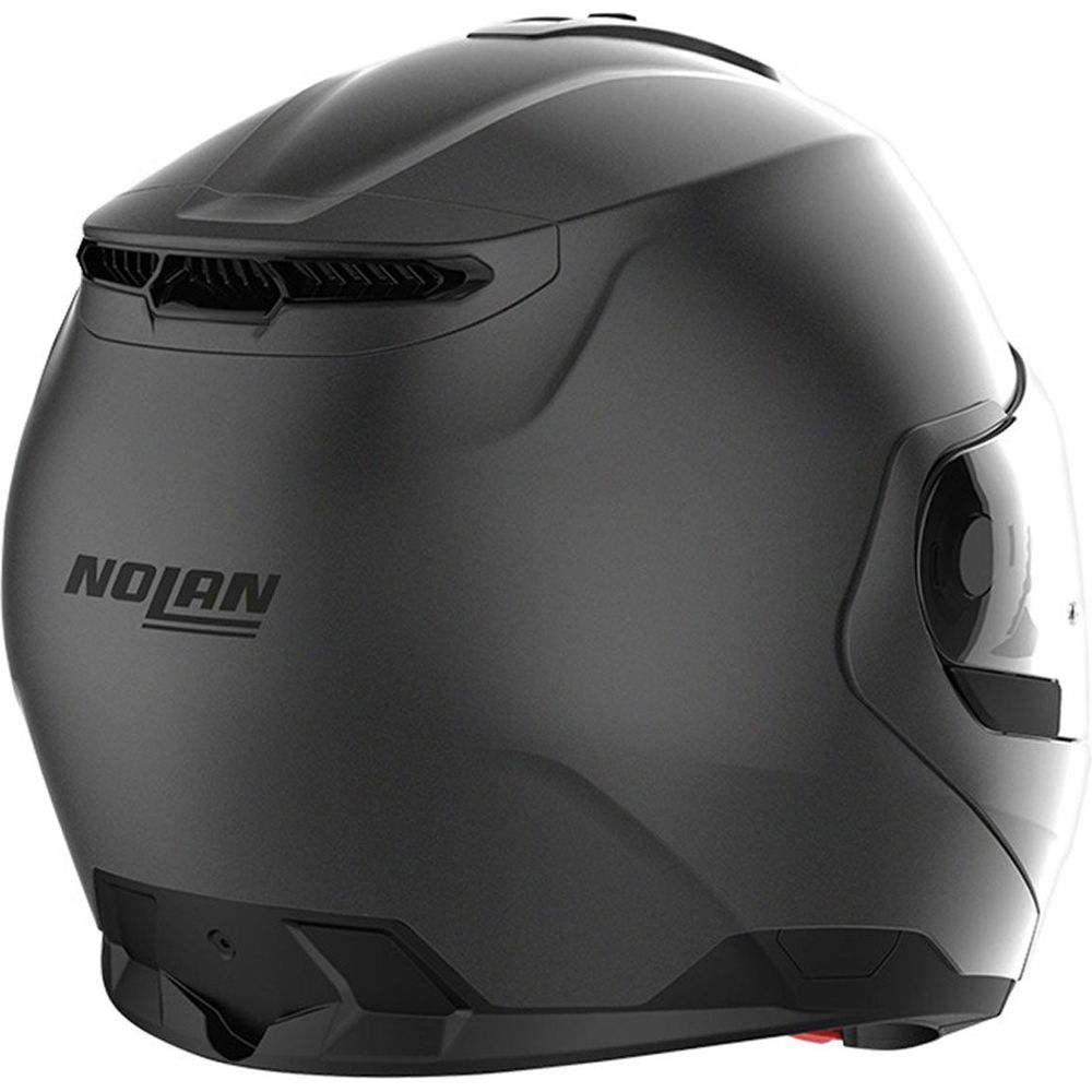 Nolan N100-6 Classic N-Com Modular Flip-Up Helmet Flat Vulcan Grey (Image 5) - ThrottleChimp