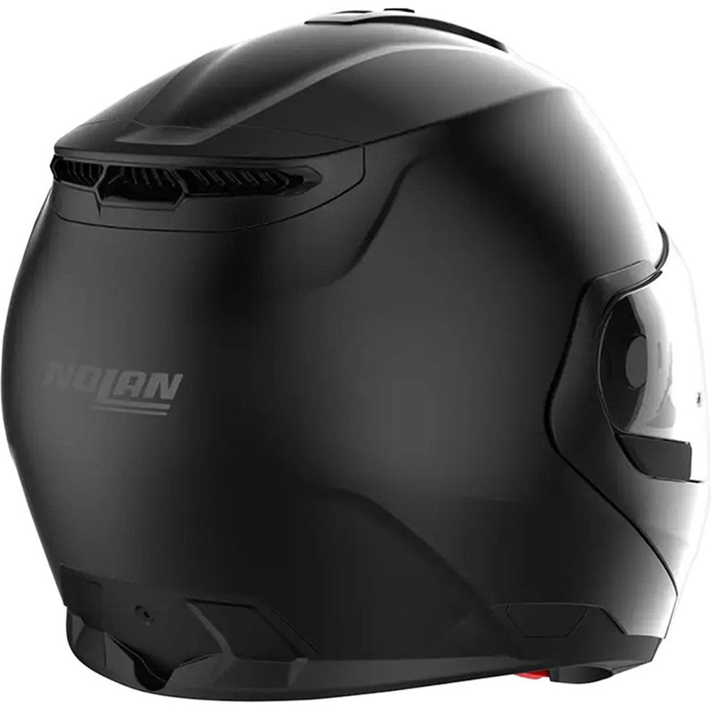 Nolan N100-6 Classic N-Com Modular Flip-Up Helmet Gloss Black (Image 5) - ThrottleChimp