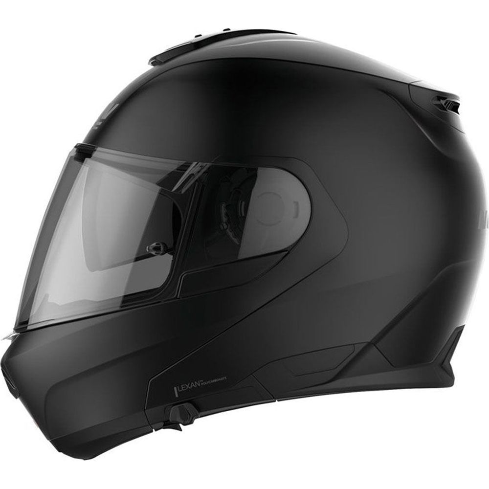 Nolan N100-6 Classic N-Com Modular Flip-Up Helmet Flat Black (Image 3) - ThrottleChimp