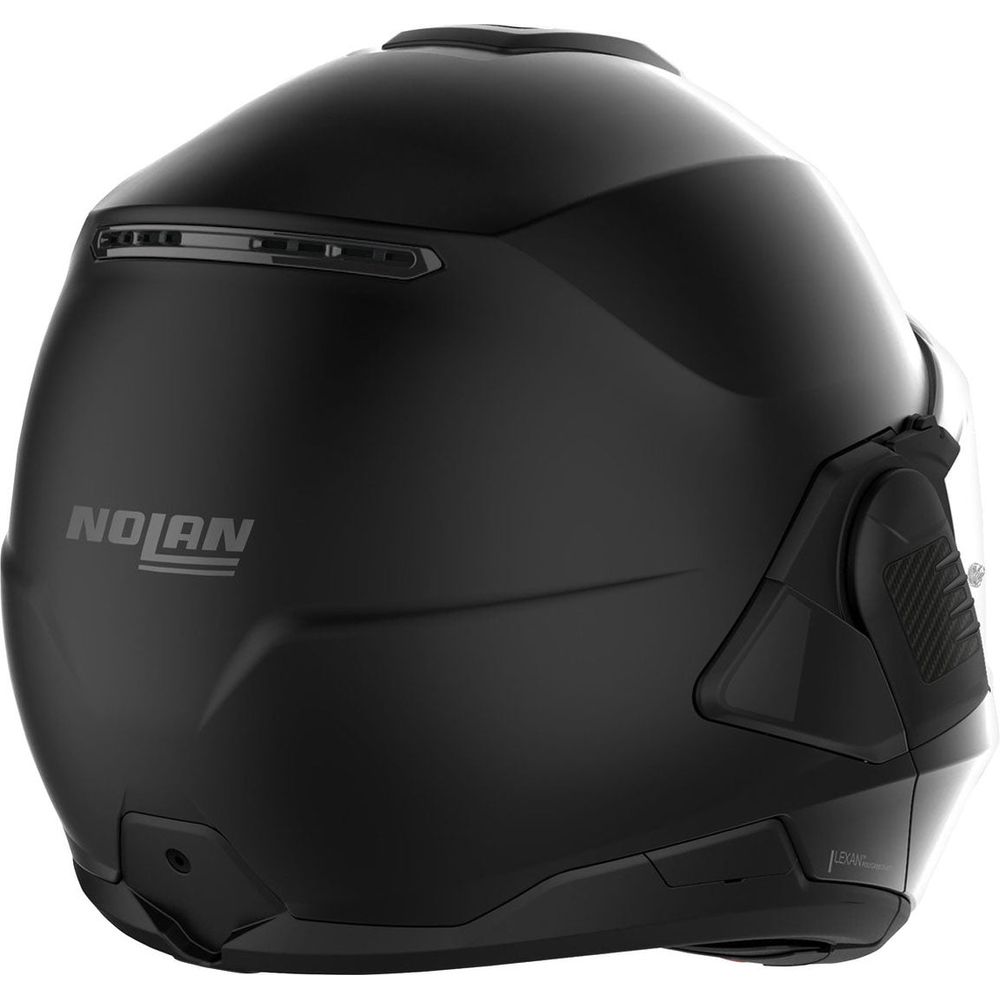 Nolan N120-1 Classic N-Com Modular Flip-Up Helmet Flat Black (Image 5) - ThrottleChimp