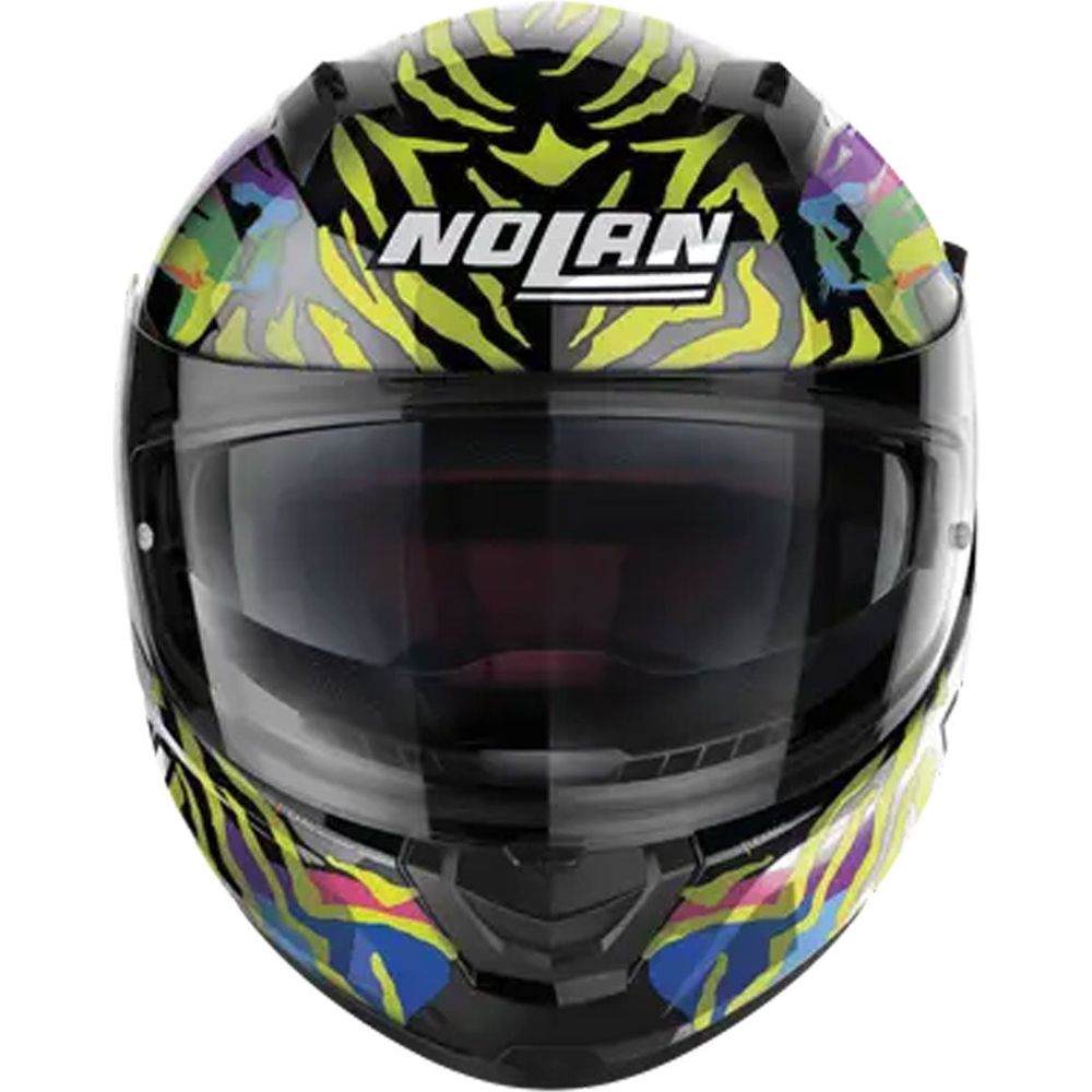 Nolan N60-6 Barrio Full Face Helmet Metal Black / Multi FREE 1 YEAR Returns, FREE UK Delivery | ThrottleChimp