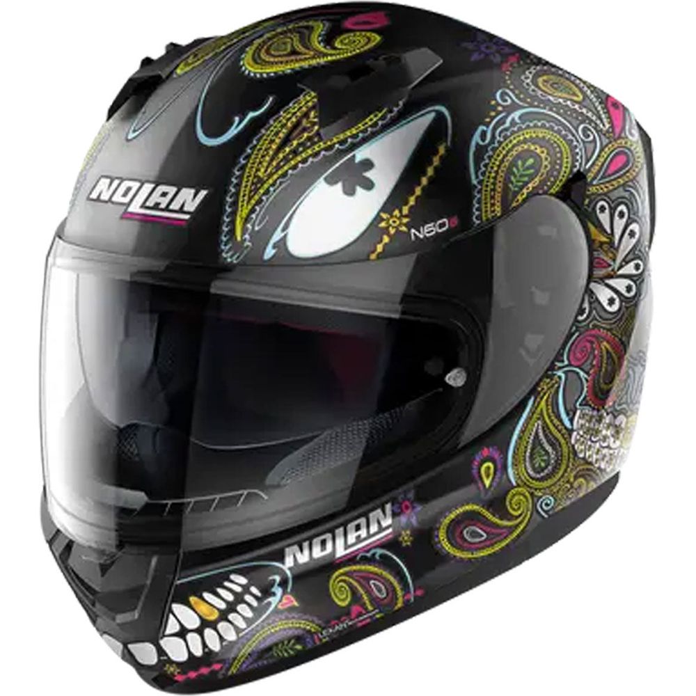 Nolan N60-6 Ritual Full Face Helmet Flat Black / Multi - ThrottleChimp