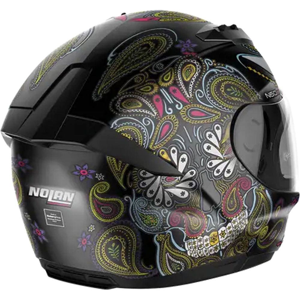 Nolan N60-6 Ritual Full Face Helmet Flat Black / Multi (Image 3) - ThrottleChimp