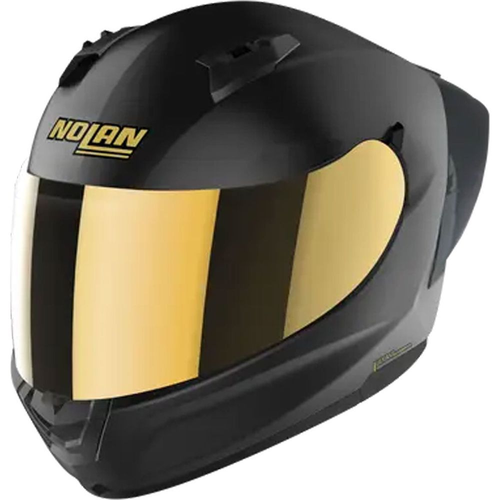 Nolan N60-6 Sport Golden Edition Full Face Helmet Flat Black / Gold - ThrottleChimp