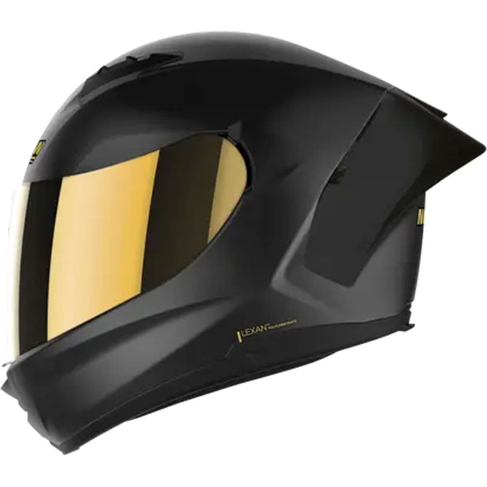 Nolan N60-6 Sport Golden Edition Full Face Helmet Flat Black / Gold (Image 2) - ThrottleChimp