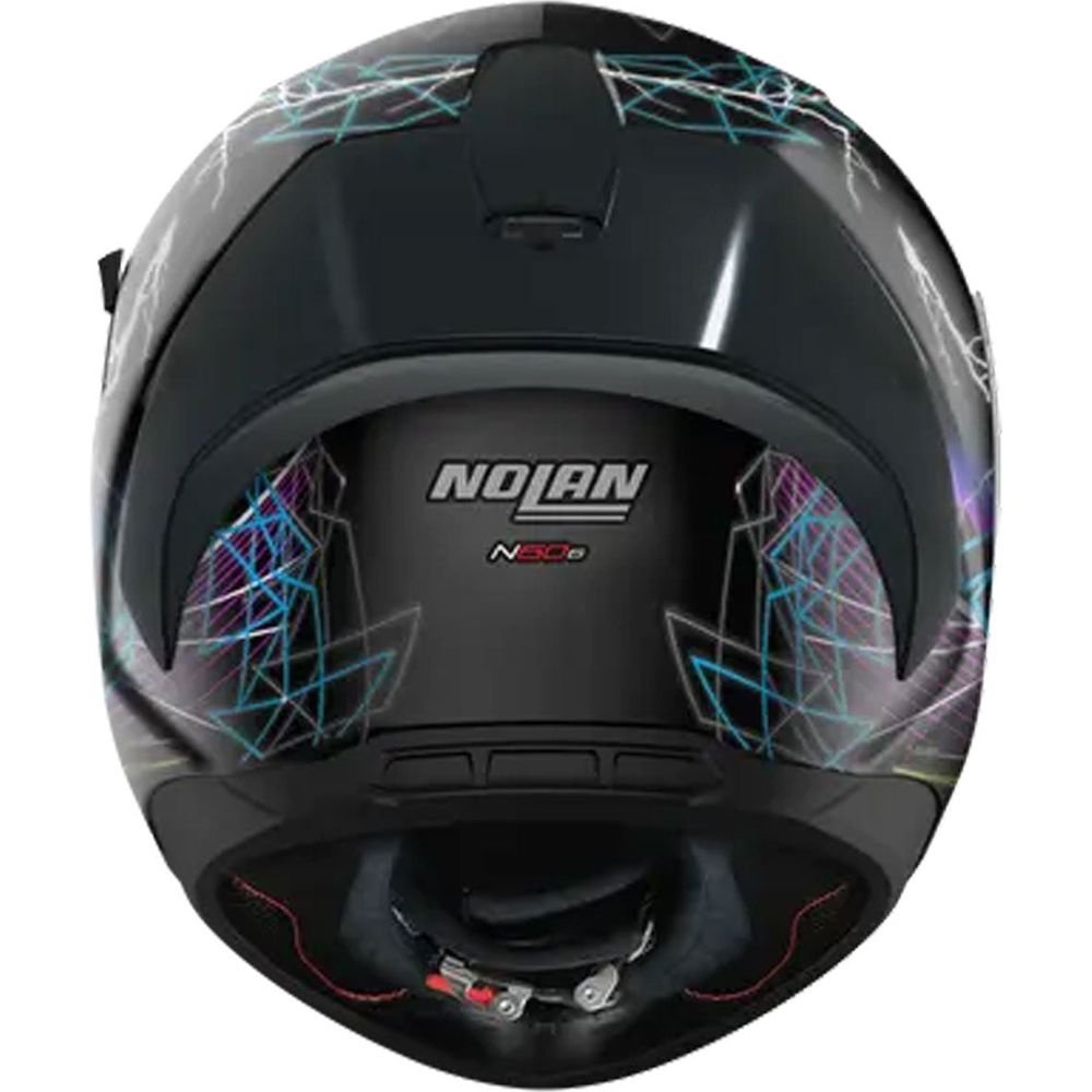 Nolan N60-6 Sport Raindance Full Face Helmet Flat Black (Image 4) - ThrottleChimp