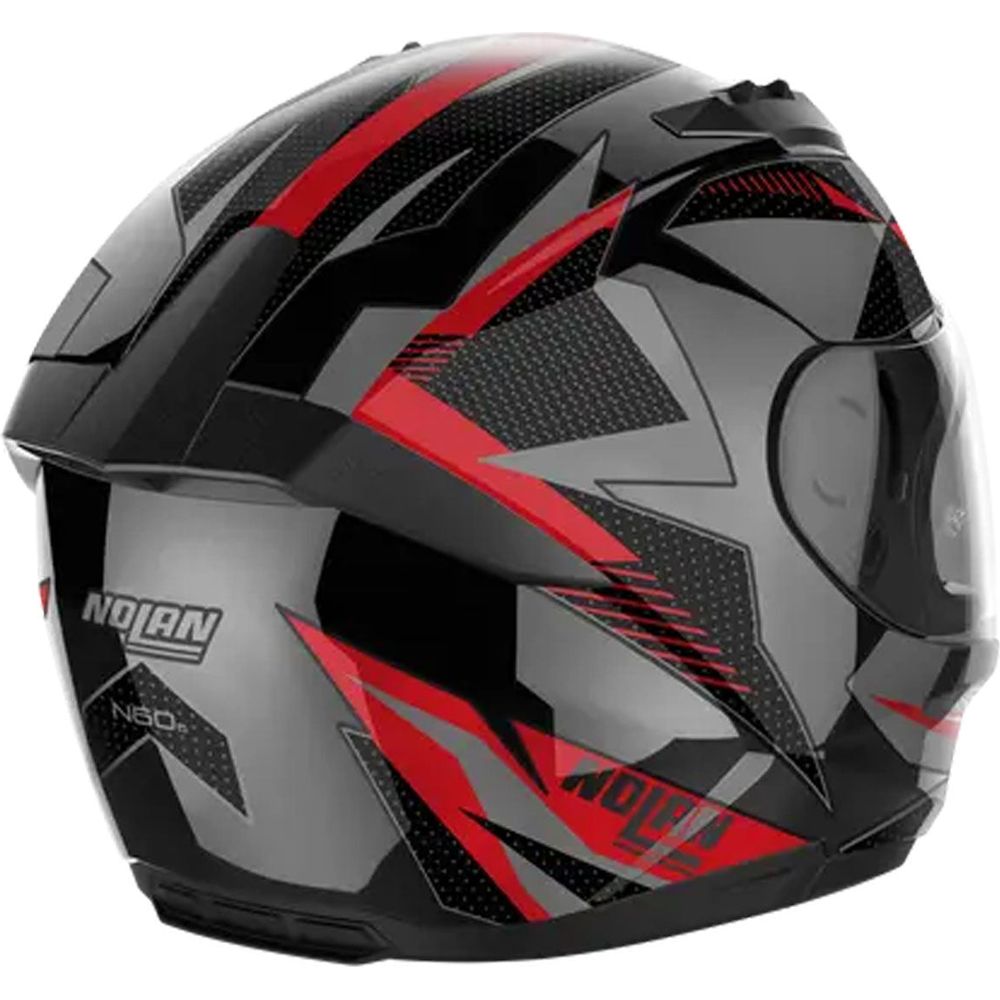 Nolan N60-6 Wiring Full Face Helmet Metal Black / Red FREE 1 YEAR Returns, FREE UK Delivery | ThrottleChimp