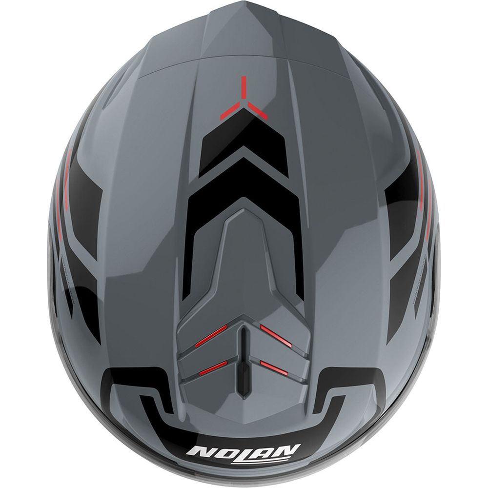 Nolan N80-8 Ally N-Com Full Face Helmet Slate Grey (Image 4) - ThrottleChimp