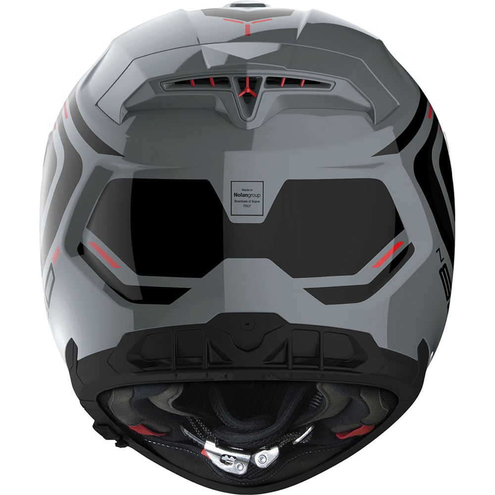 Nolan N80-8 Ally N-Com Full Face Helmet Slate Grey (Image 5) - ThrottleChimp