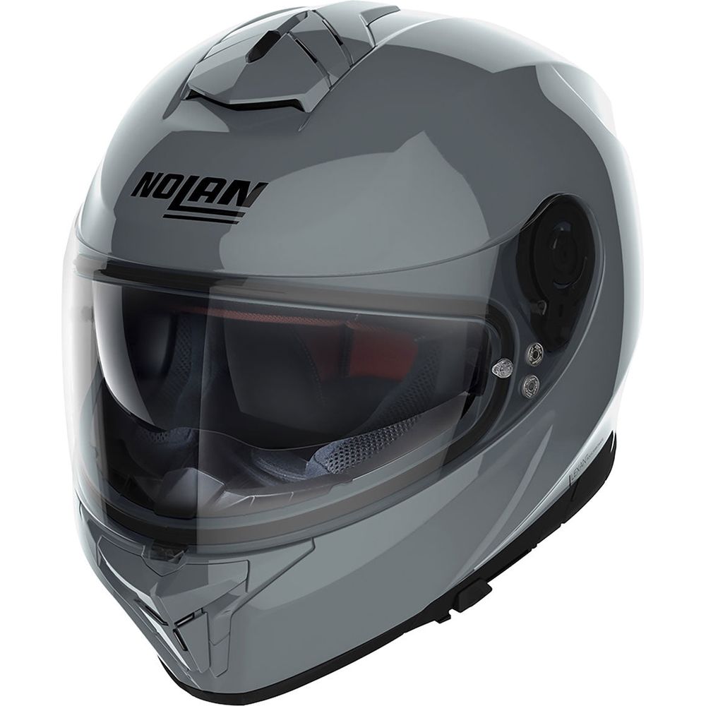 Nolan N80-8 Classic N-Com Full Face Helmet Slate Grey - ThrottleChimp