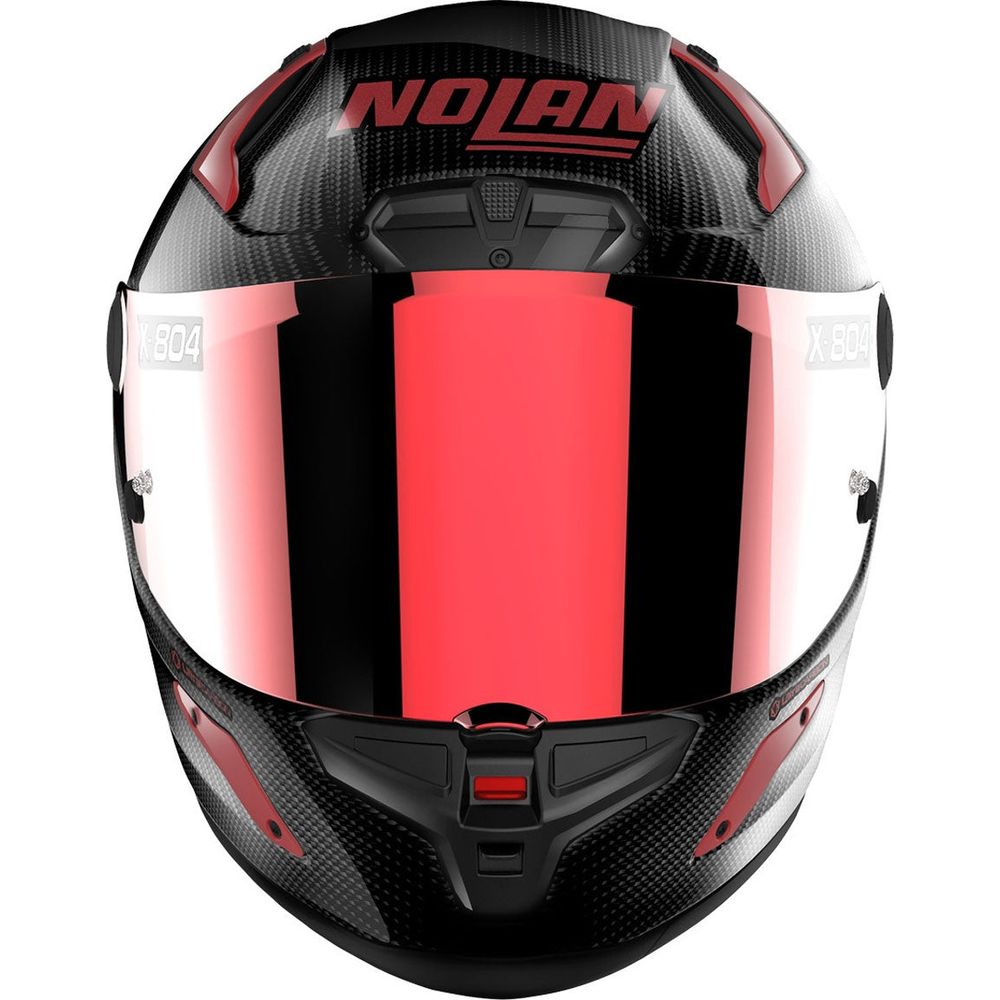 Nolan X-804 RS Ultra Carbon Iridium Edition Full Face Helmet Carbon / lridium (Image 2) - ThrottleChimp