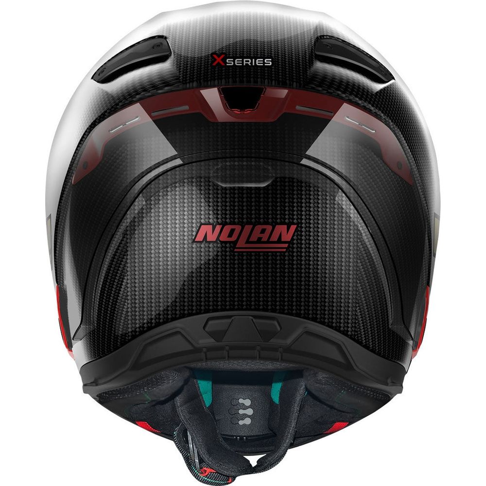 Nolan X-804 RS Ultra Carbon Iridium Edition Full Face Helmet Carbon / lridium (Image 5) - ThrottleChimp