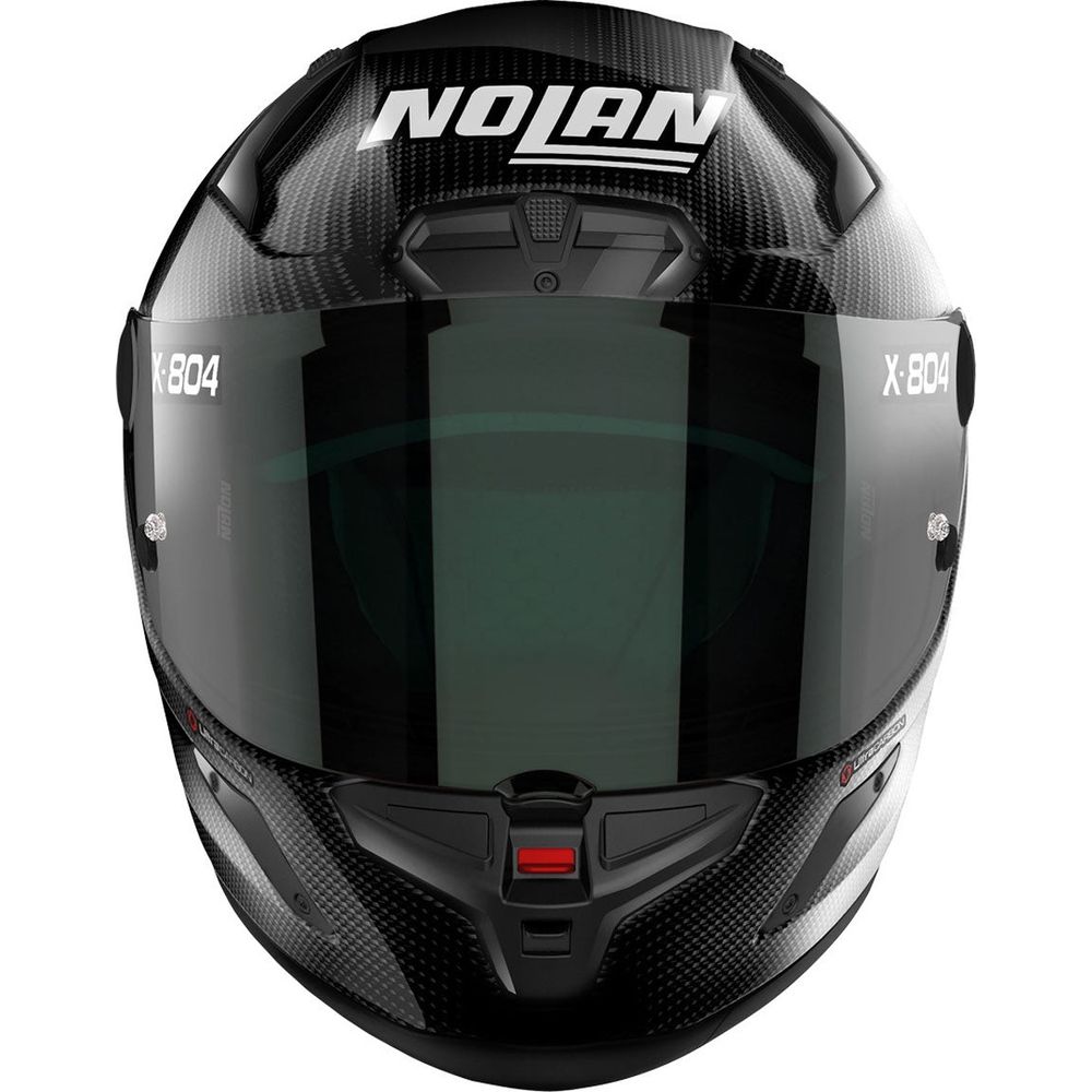 Nolan X-804 RS Ultra Carbon Puro Full Face Helmet Gloss Carbon (Image 2) - ThrottleChimp