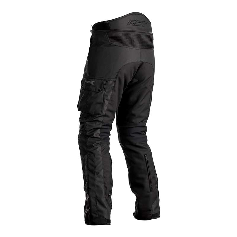 RST Pro Series Adventure-X CE Ladies Textile Jeans Black / Black (Image 2) - ThrottleChimp