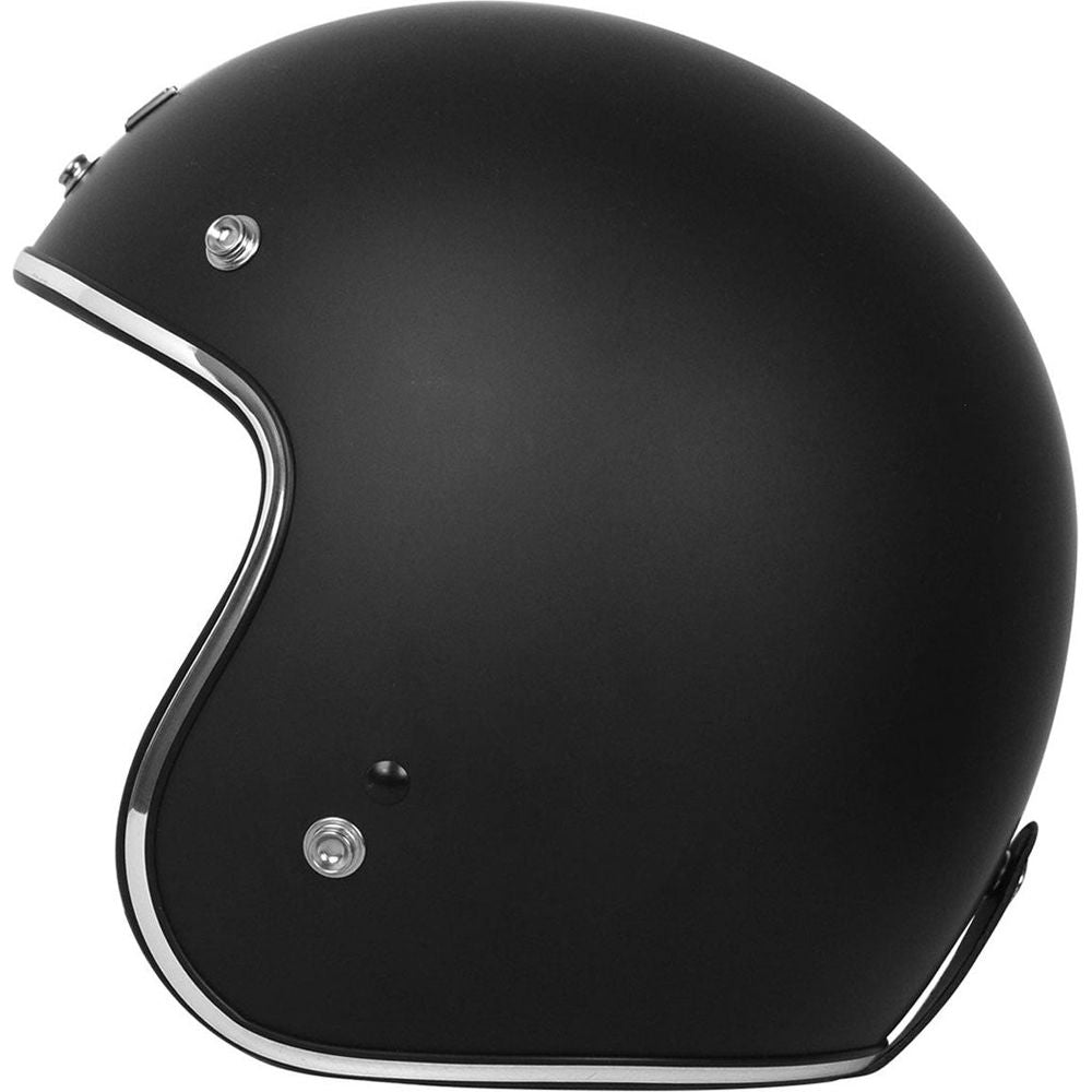 Origine Primo ECE 22.06 Open Face Helmet Matt Black (Image 2) - ThrottleChimp