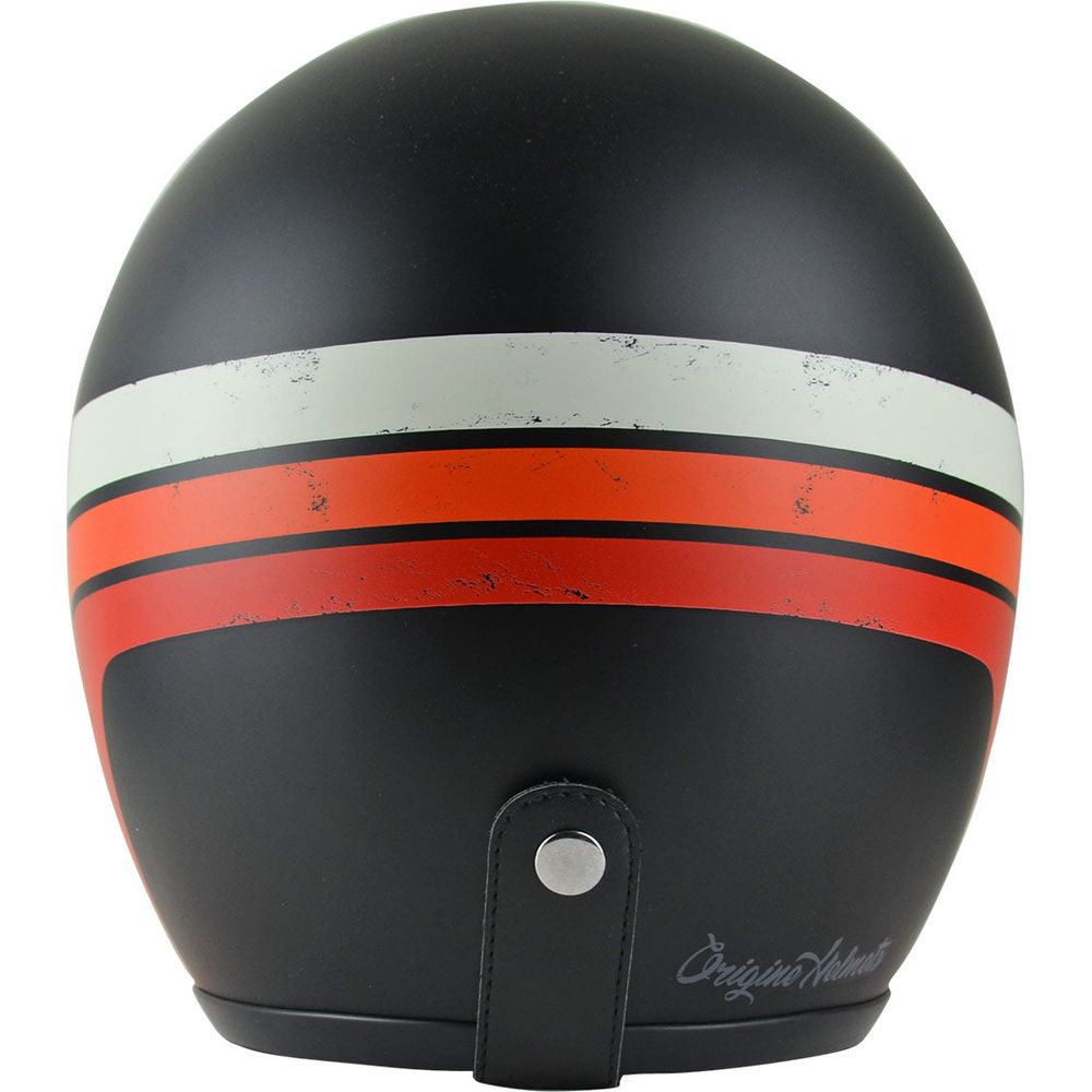 Origine Primo ECE 22.05 Open Face Helmet Classic Matt Black / Stripes (Image 4) - ThrottleChimp