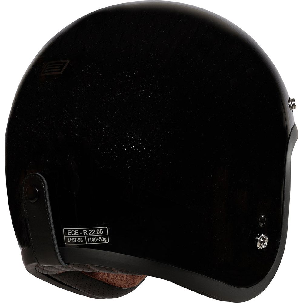 Origine Primo ECE 22.05 Open Face Helmet Cosmo Black (Image 2) - ThrottleChimp